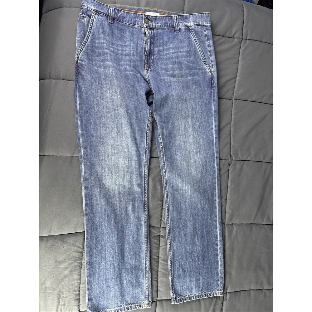 Carbon2Cobalt Jeans‎ Mens 38x32 Straight Leg Distressed Denim Casual Y2K - Picture 7 of 7